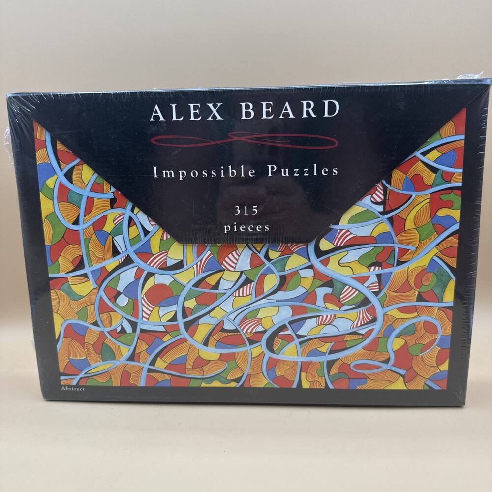 Alex Beard Impossible Puzzles Jigsaw Butterflies 521 Pieces 25"x 17.5" 2009 10+